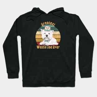 Greatest Westie Dad Hoodie